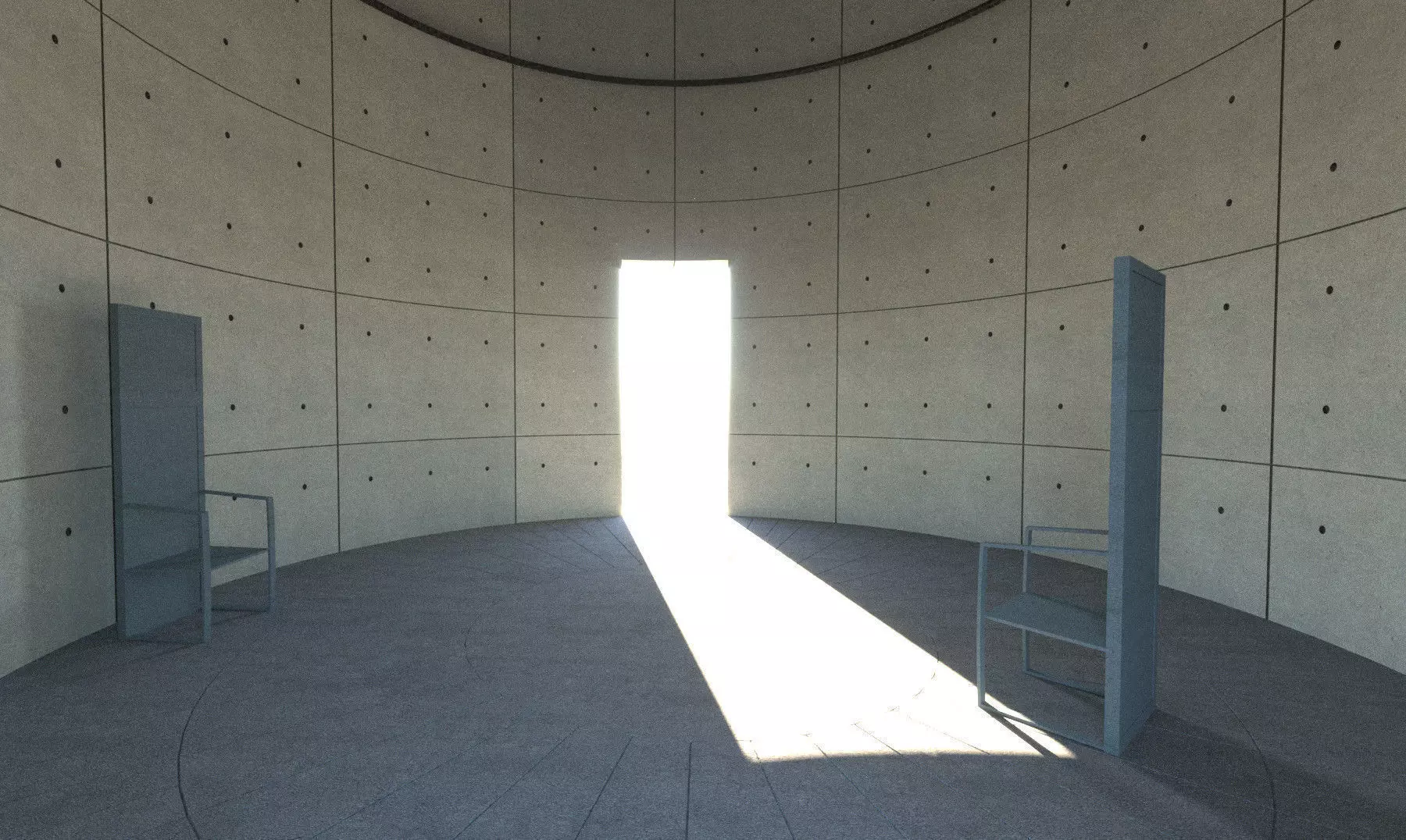 Meditation Space - 1995 3D model_0