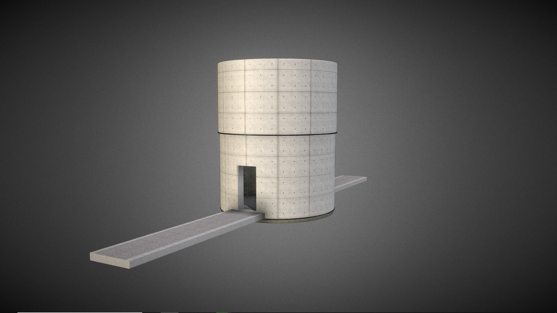 Meditation Space - 1995 3D model_2