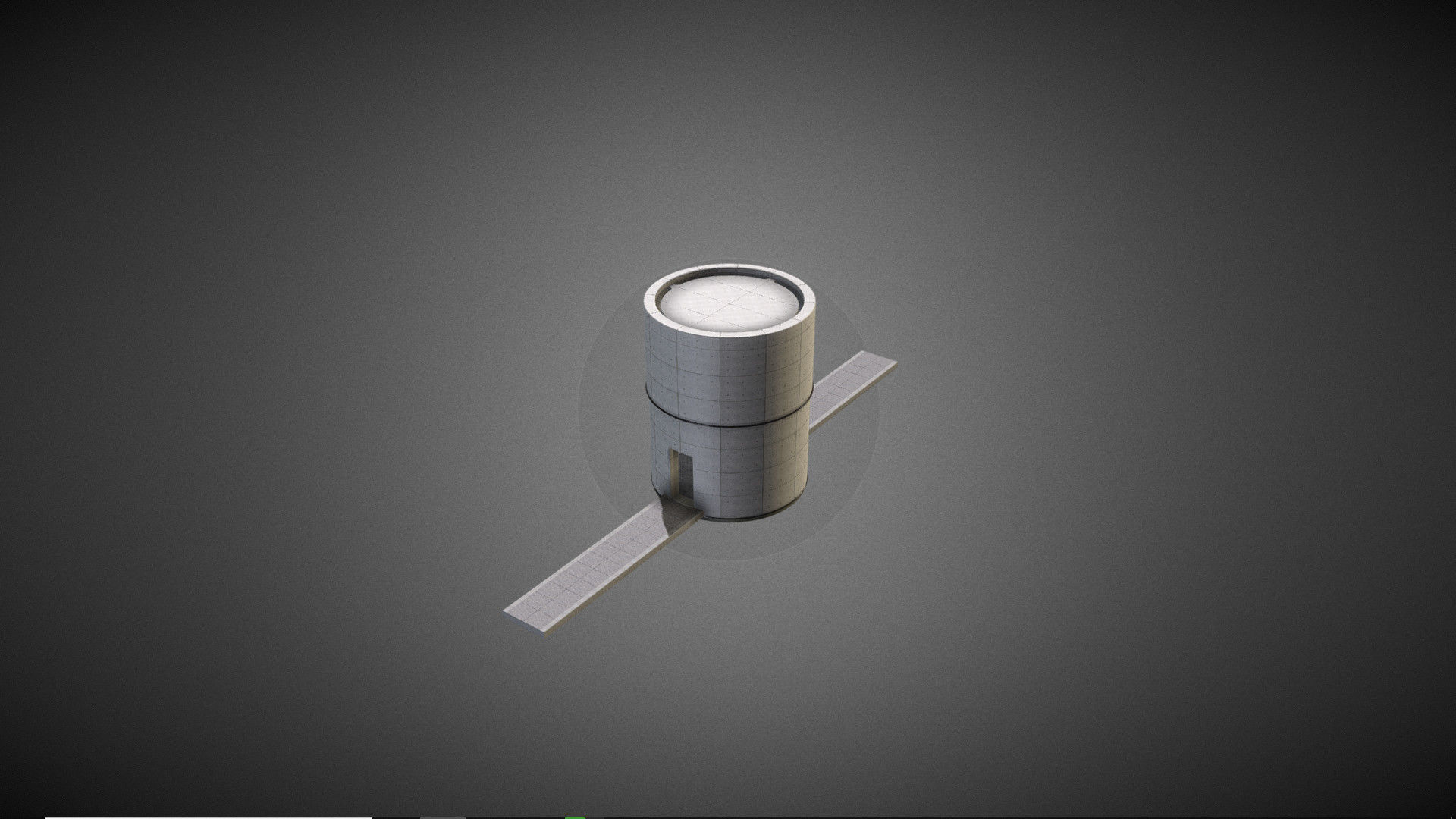 Meditation Space - 1995 3D model_1