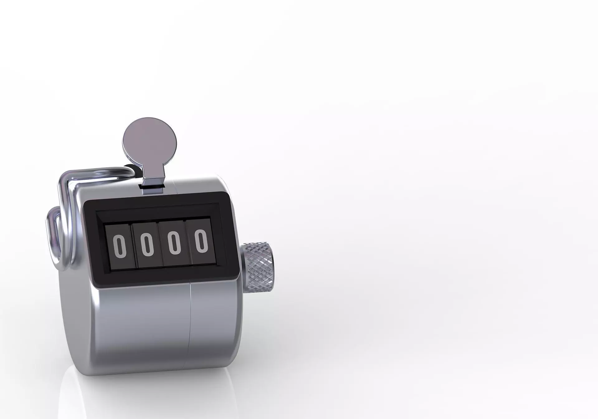 Tally counter  3D model_0
