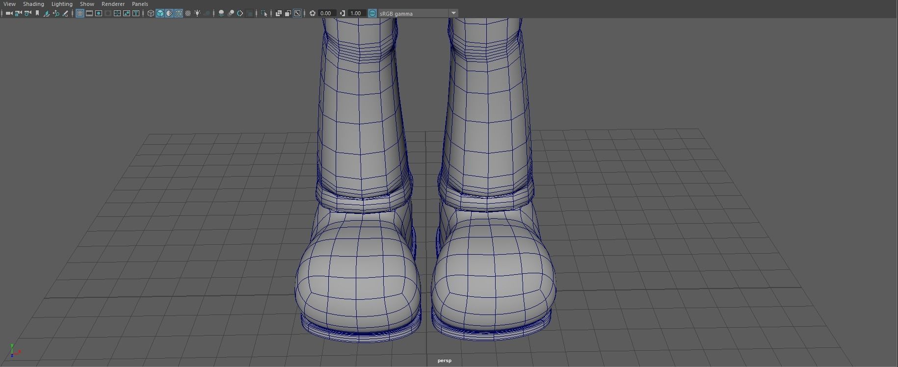 Cartoon Redneck Rigged Low-poly 3D model_15
