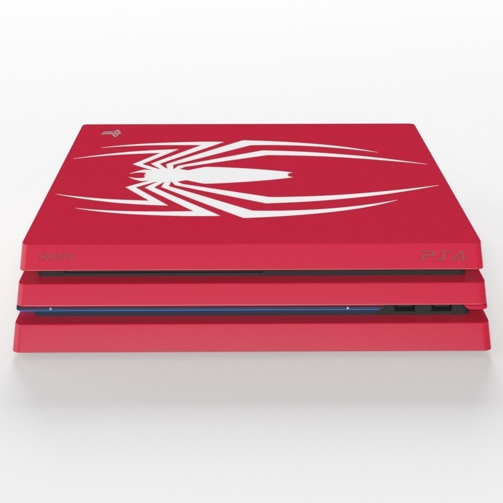 Limited Edition Marvel Spider-Man PS4 3D model_6