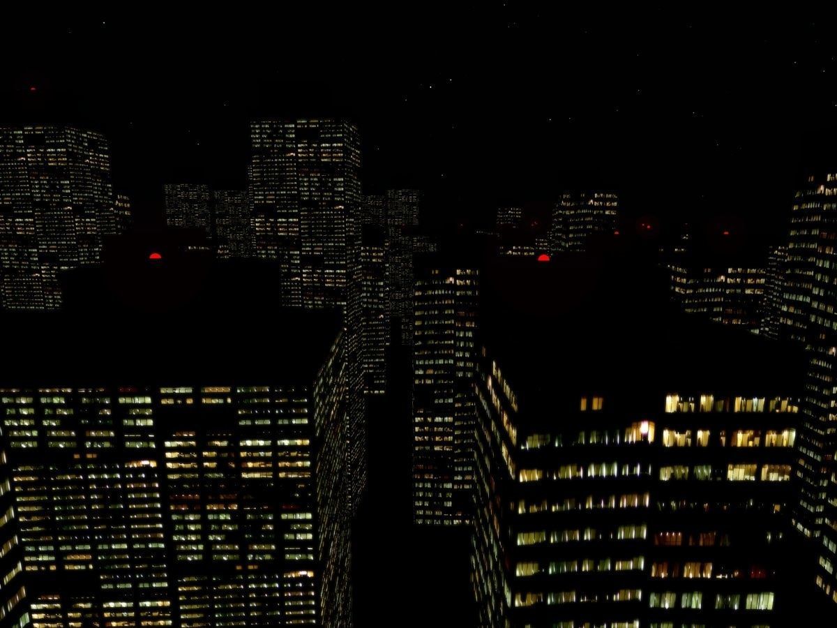 City Blocks Free Free low-poly 3D model_1