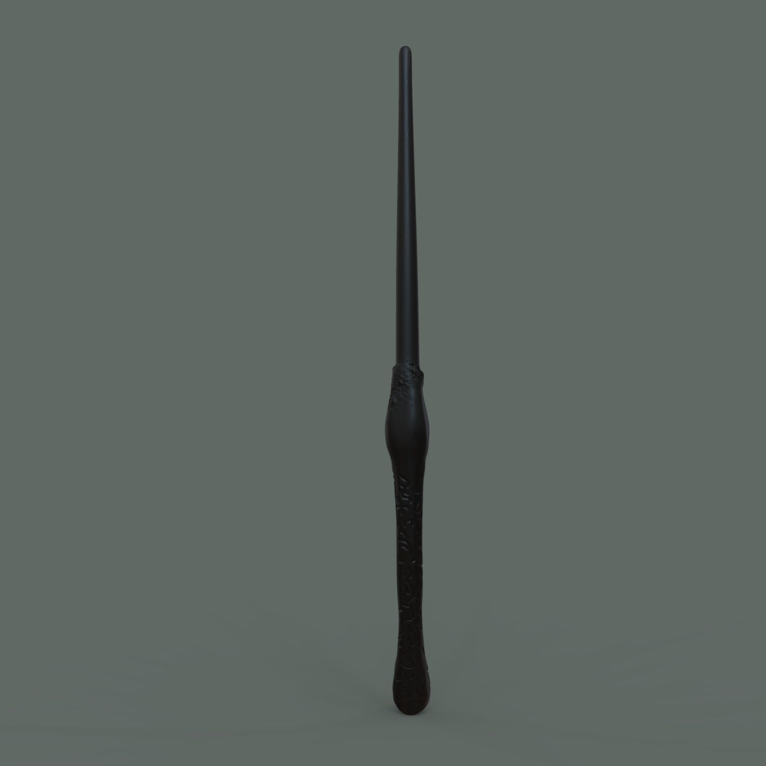 BELLATRIX LESTRANGE WAND - HARRY POTTER 3D print model_9