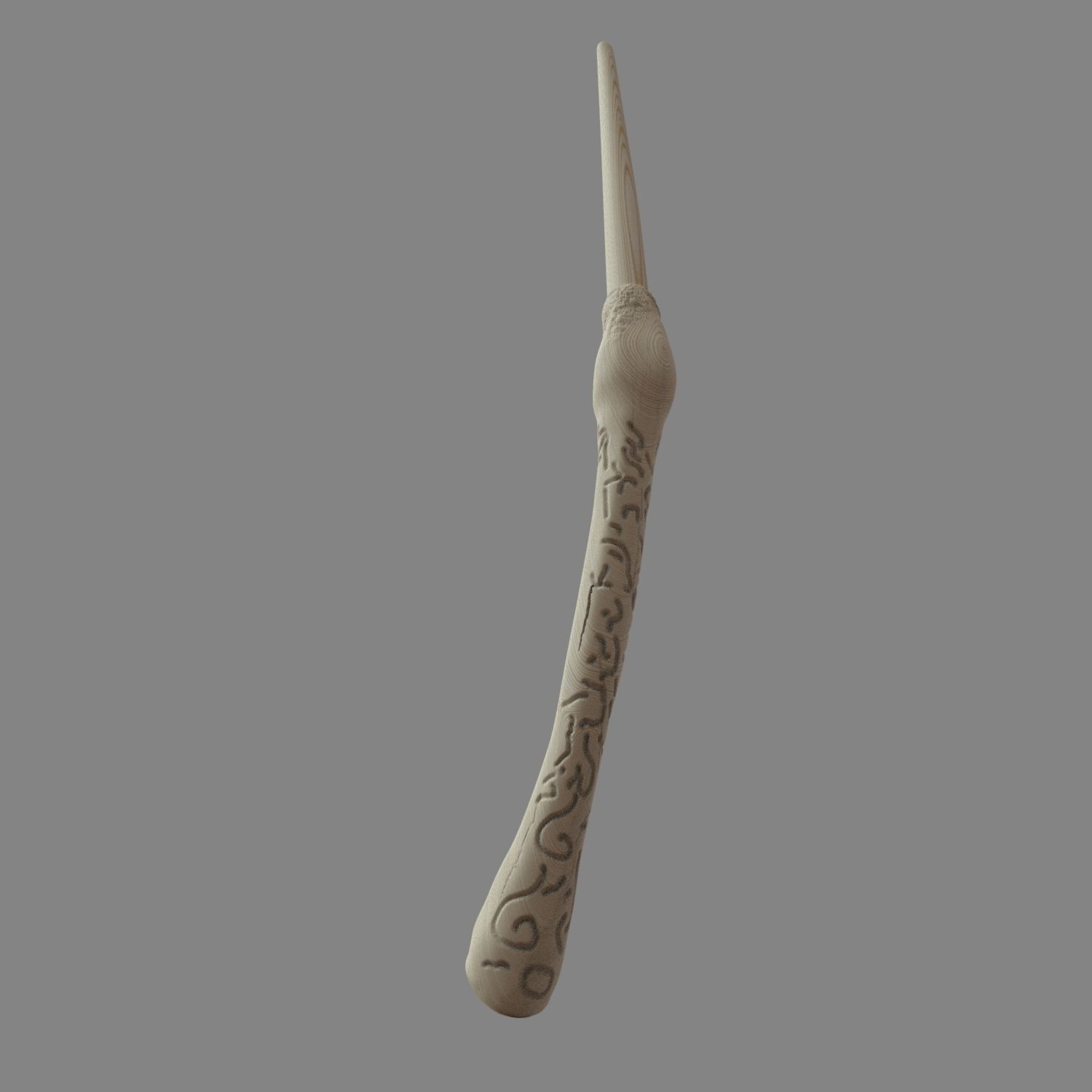 BELLATRIX LESTRANGE WAND - HARRY POTTER 3D print model_22