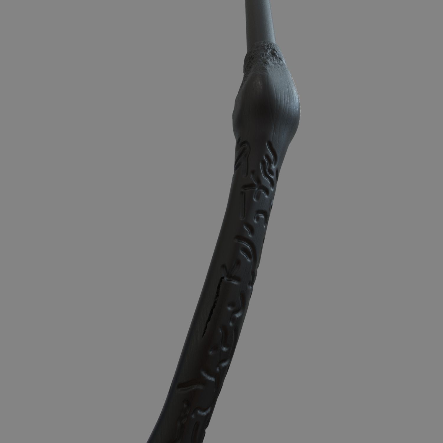 BELLATRIX LESTRANGE WAND - HARRY POTTER 3D print model_11