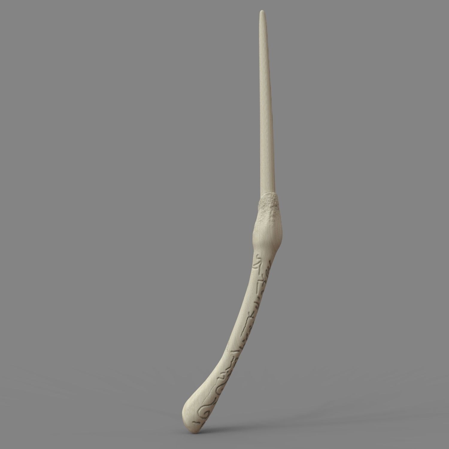 BELLATRIX LESTRANGE WAND - HARRY POTTER 3D print model_20