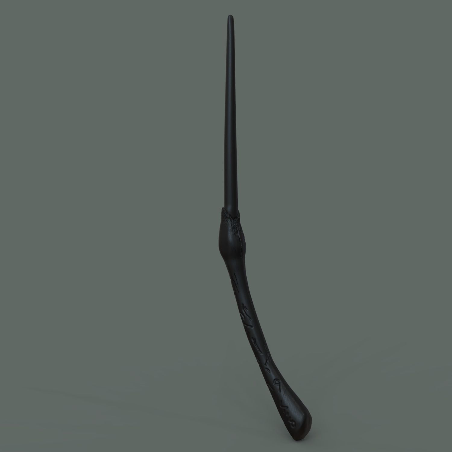 BELLATRIX LESTRANGE WAND - HARRY POTTER 3D print model_8
