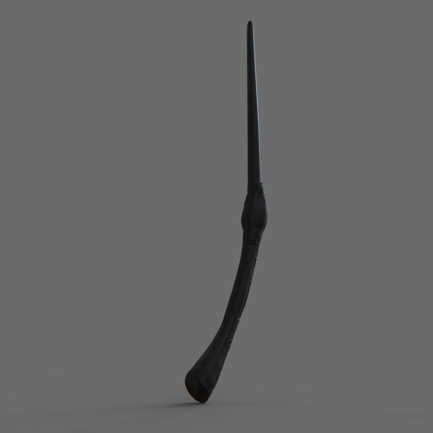 BELLATRIX LESTRANGE WAND - HARRY POTTER 3D print model_10