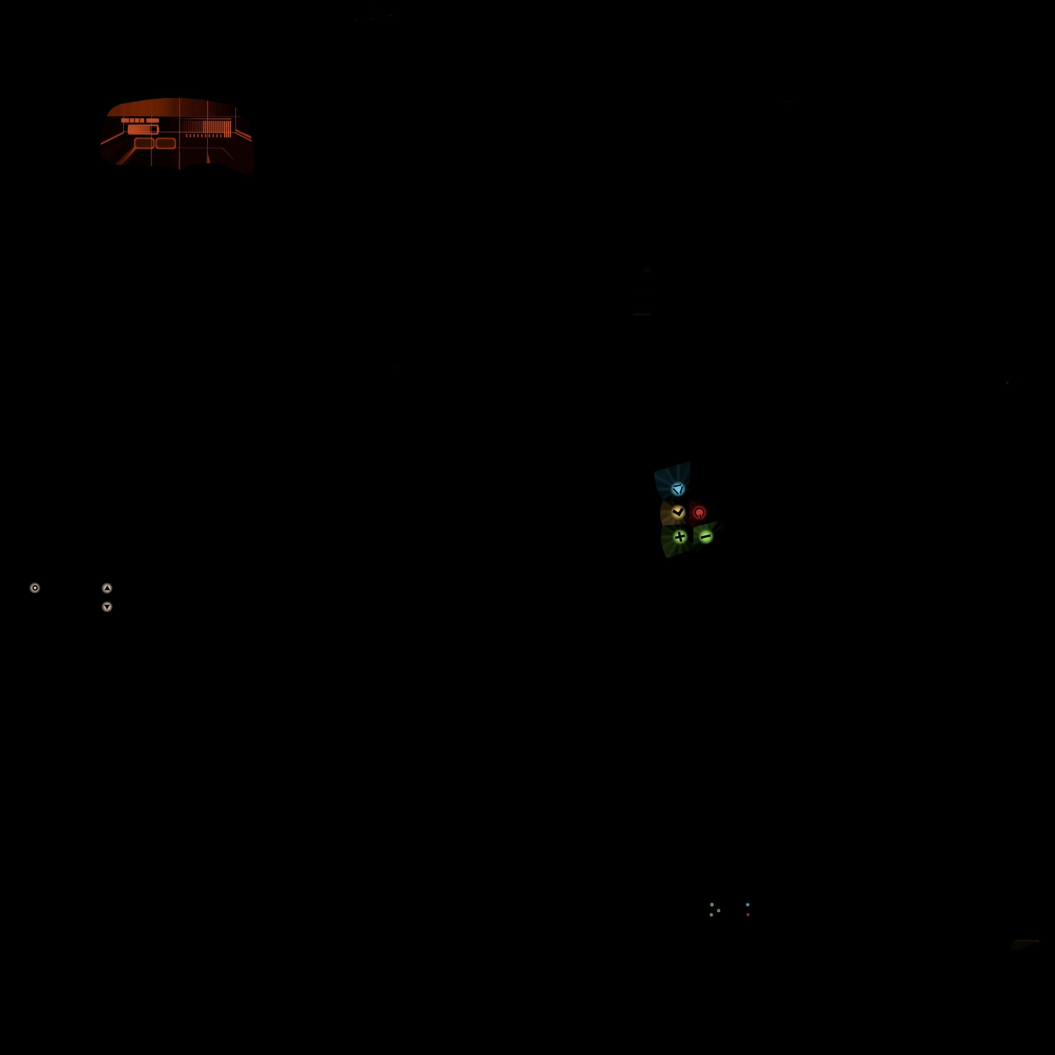 Sci-fi Racing Spaceship Low-poly 3D model_13