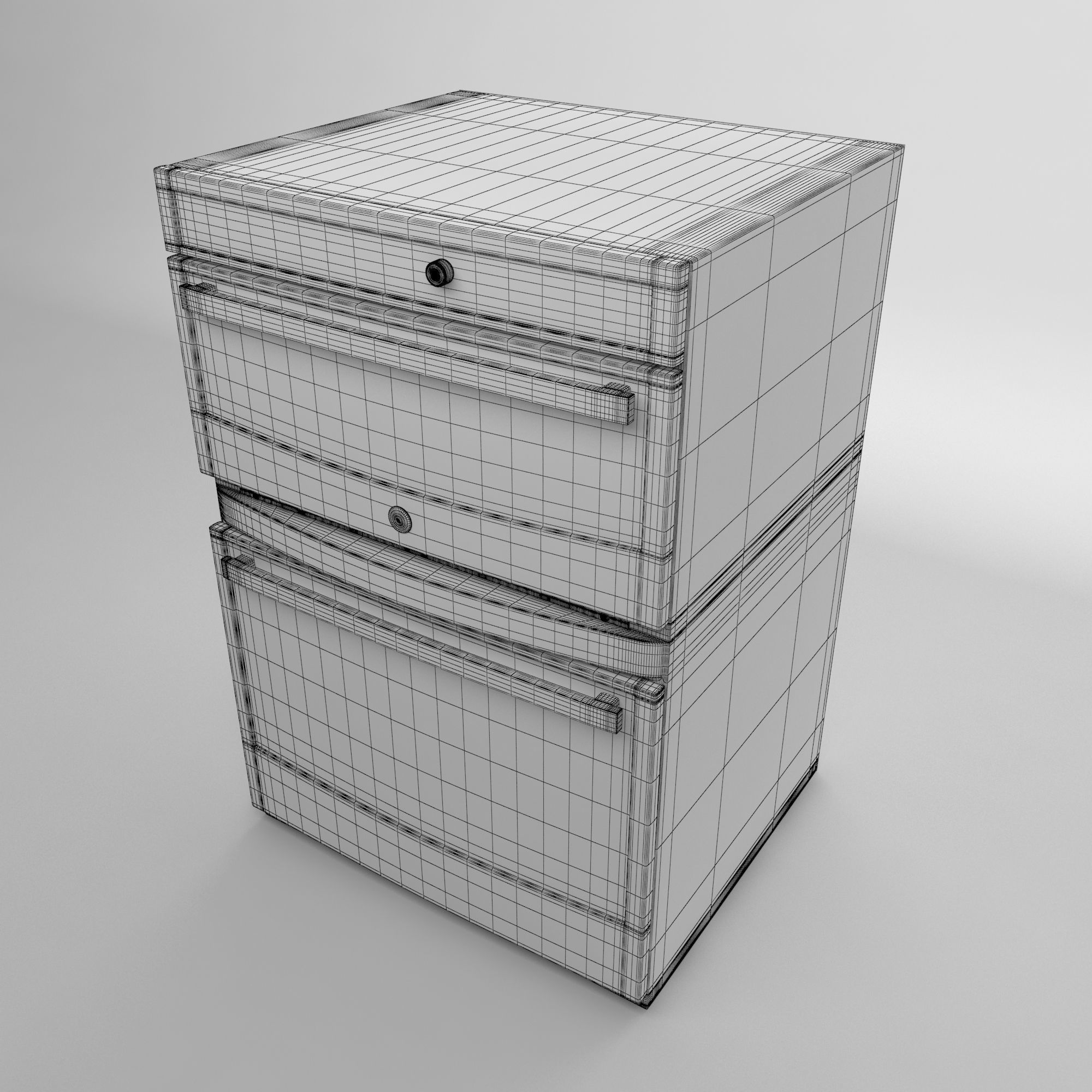 OvenGE stainless steel microwave oven 3D model_6