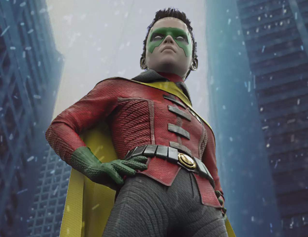 Robin - Damian Wayne 3D print model_0