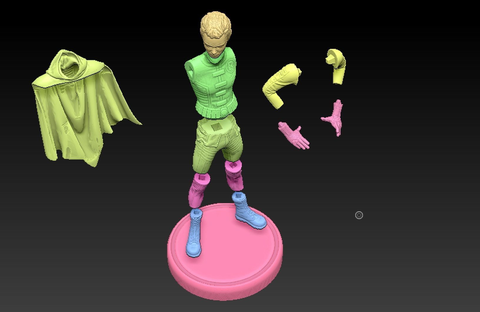 Robin - Damian Wayne 3D print model_7