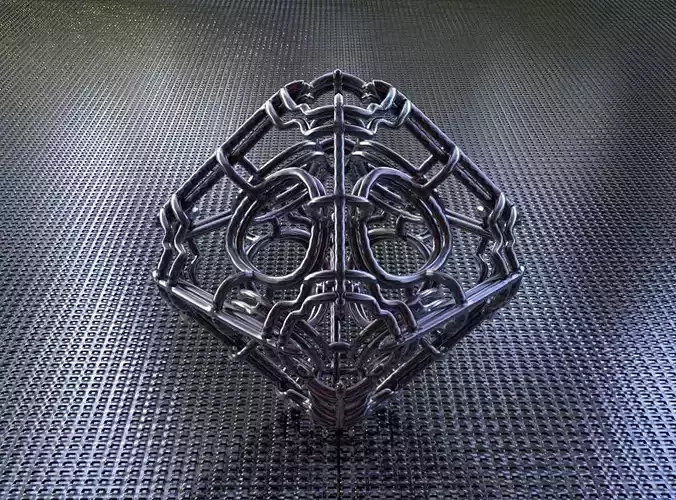 BRO OCTAHEDRON LOOP 3D print model