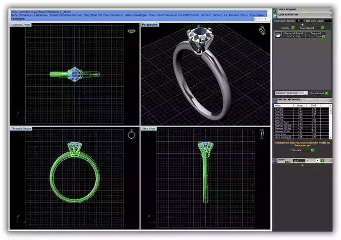 Simple Engagement Ring With Diamond 3