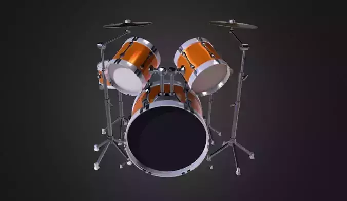 Drum Set 5 Pc Complete Set Cymbals