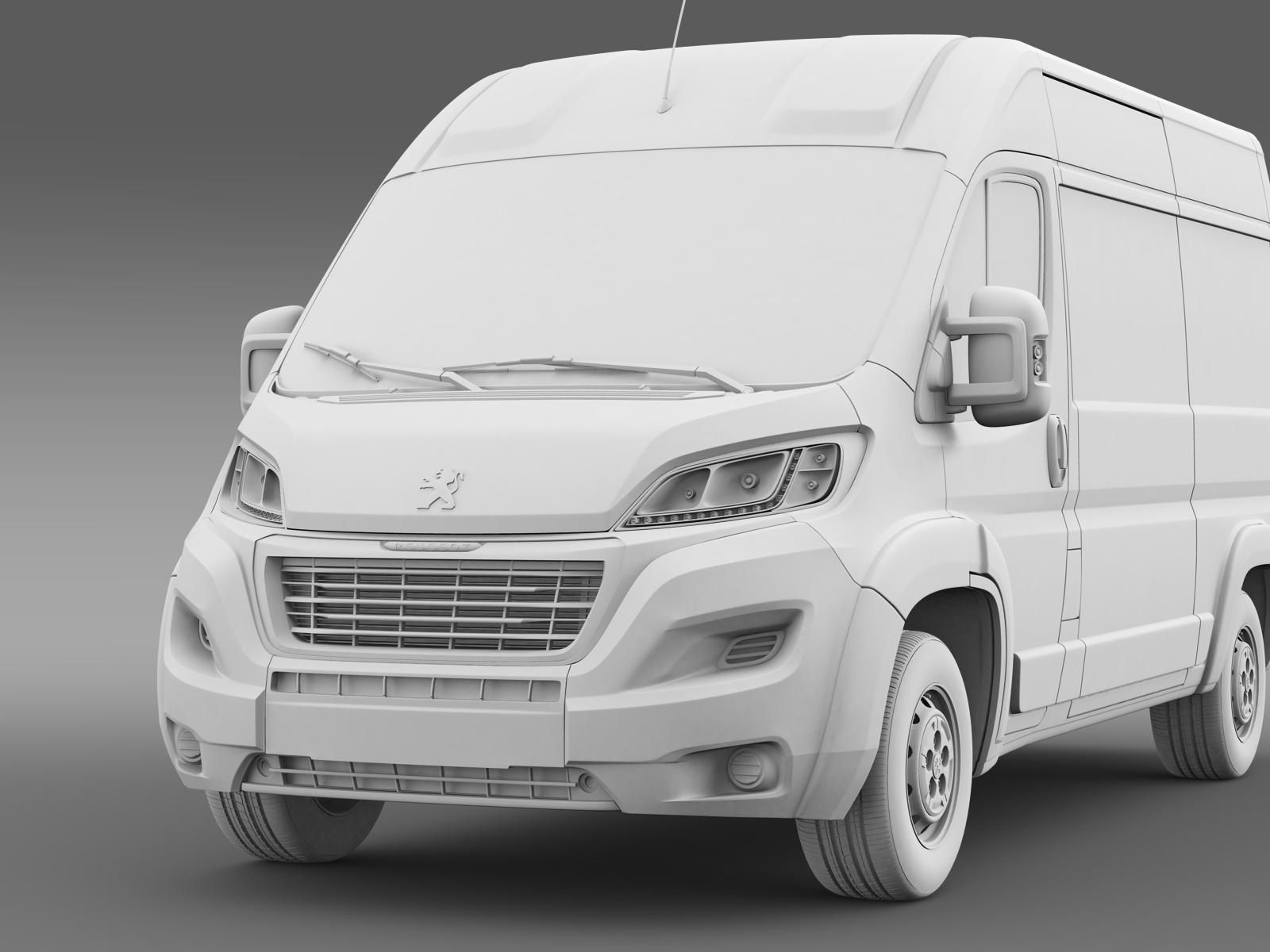 Peugeot Manager Furgon L2H2 2017 3D model_14
