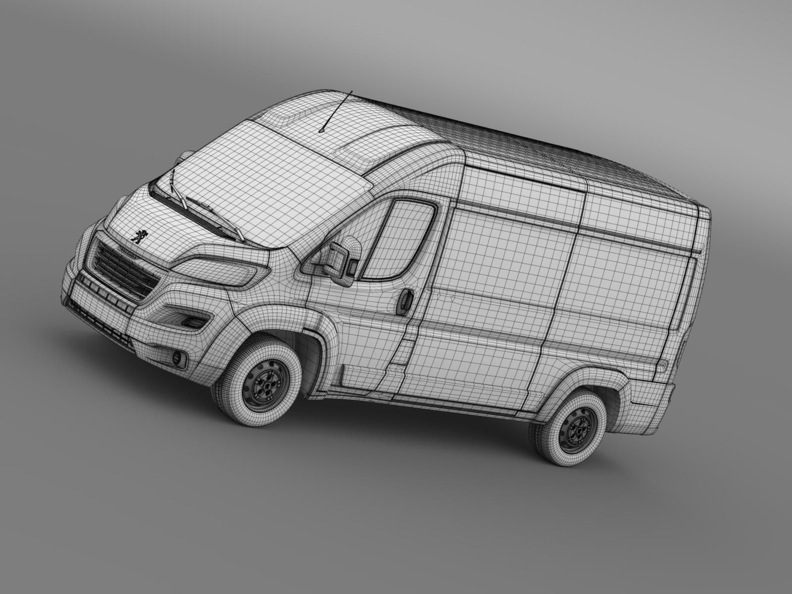 Peugeot Manager Furgon L2H2 2017 3D model_15