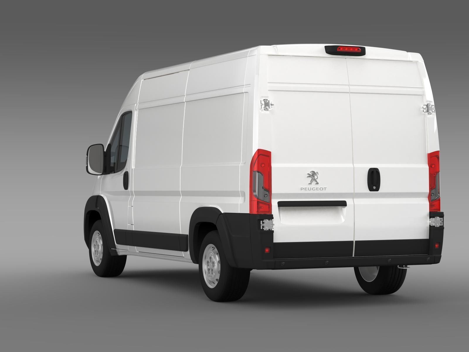 Peugeot Manager Furgon L2H2 2017 3D model_6