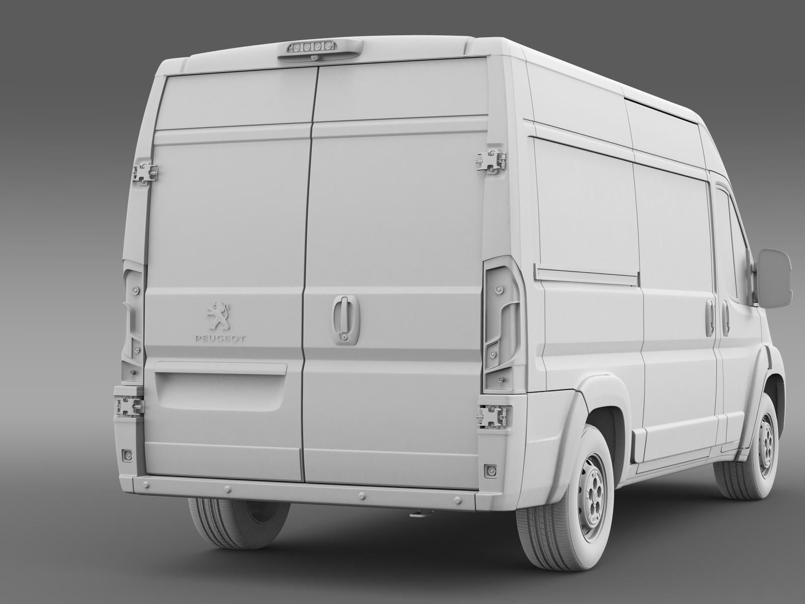 Peugeot Manager Furgon L2H2 2017 3D model_16