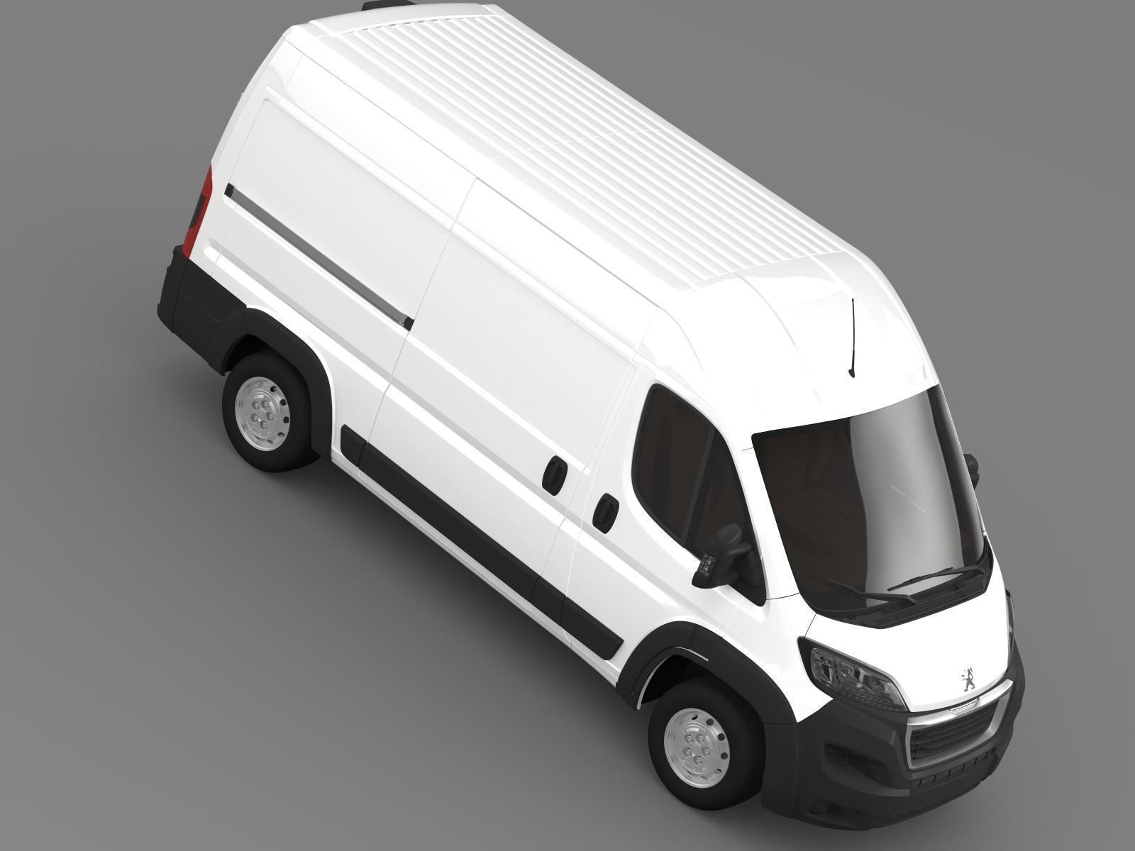 Peugeot Manager Furgon L2H2 2017 3D model_11