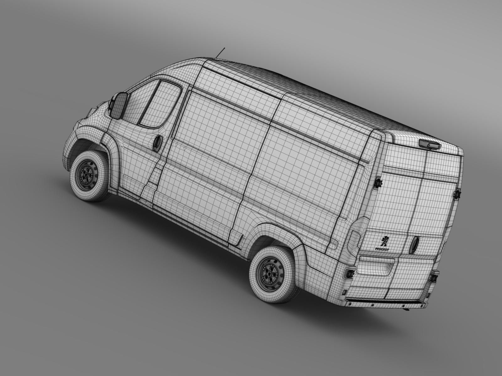 Peugeot Manager Furgon L2H2 2017 3D model_18
