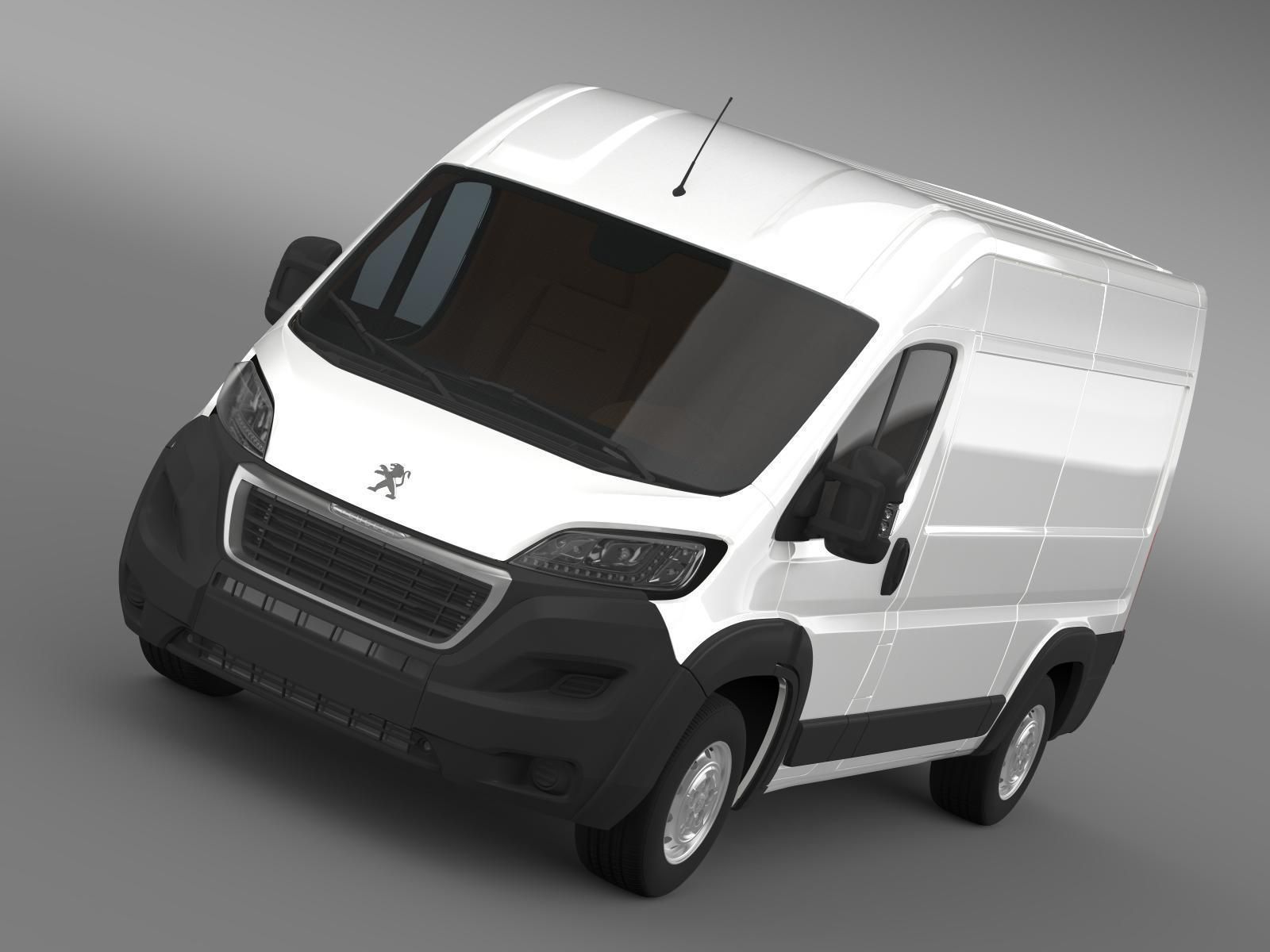 Peugeot Manager Furgon L2H2 2017 3D model_5