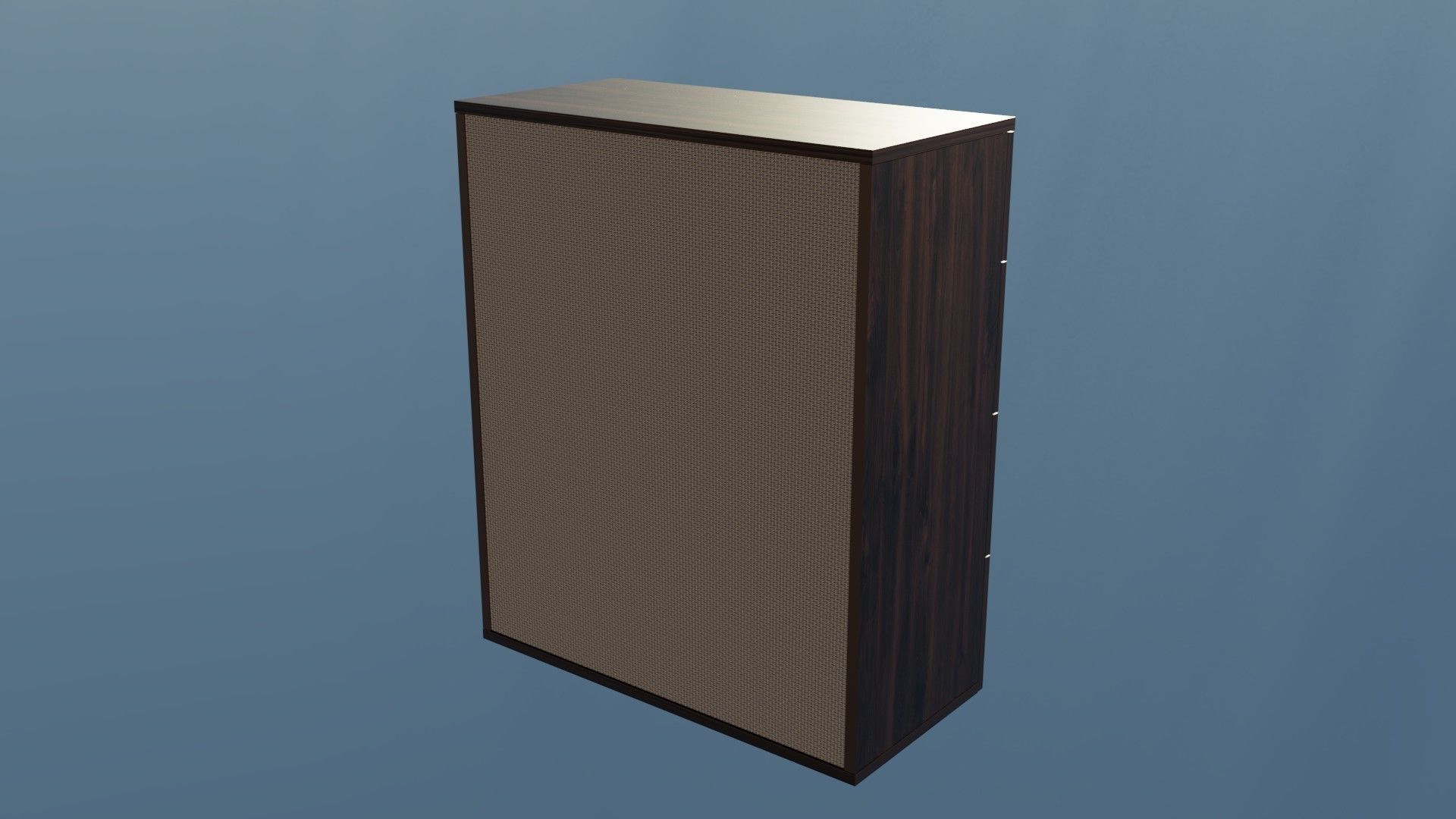 shelf wood 3D model_6