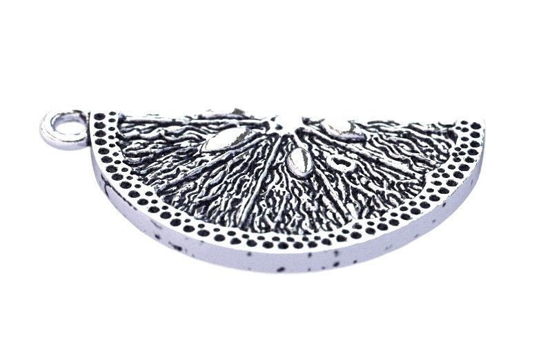 Slice of lemon 3D print model_3