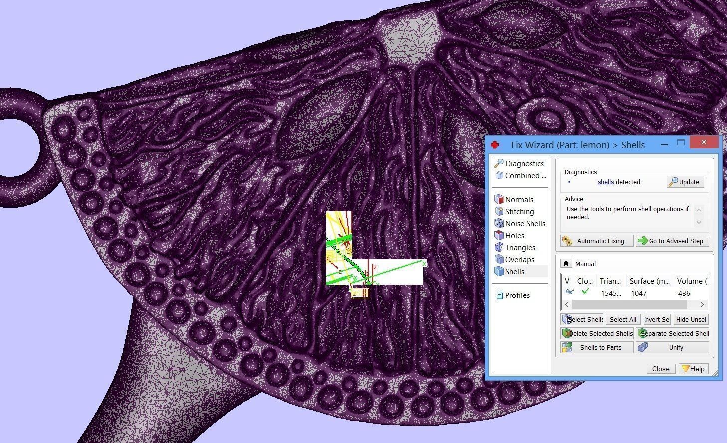 Slice of lemon 3D print model_5