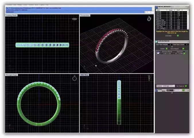 Silver Ring With Ruby 6