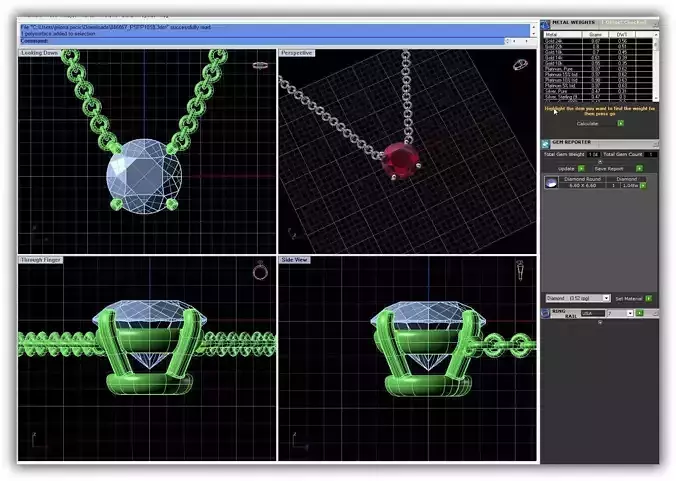 Necklace With Gemstone