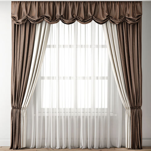Curtain 100 3D model