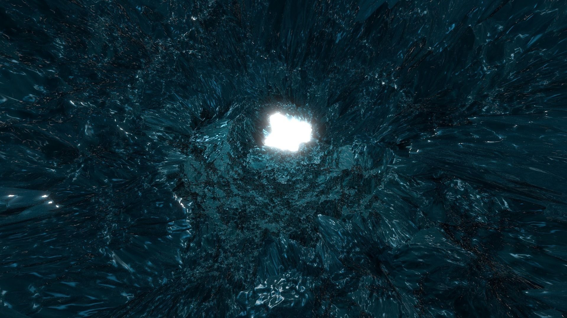 ice cave 3D model_0