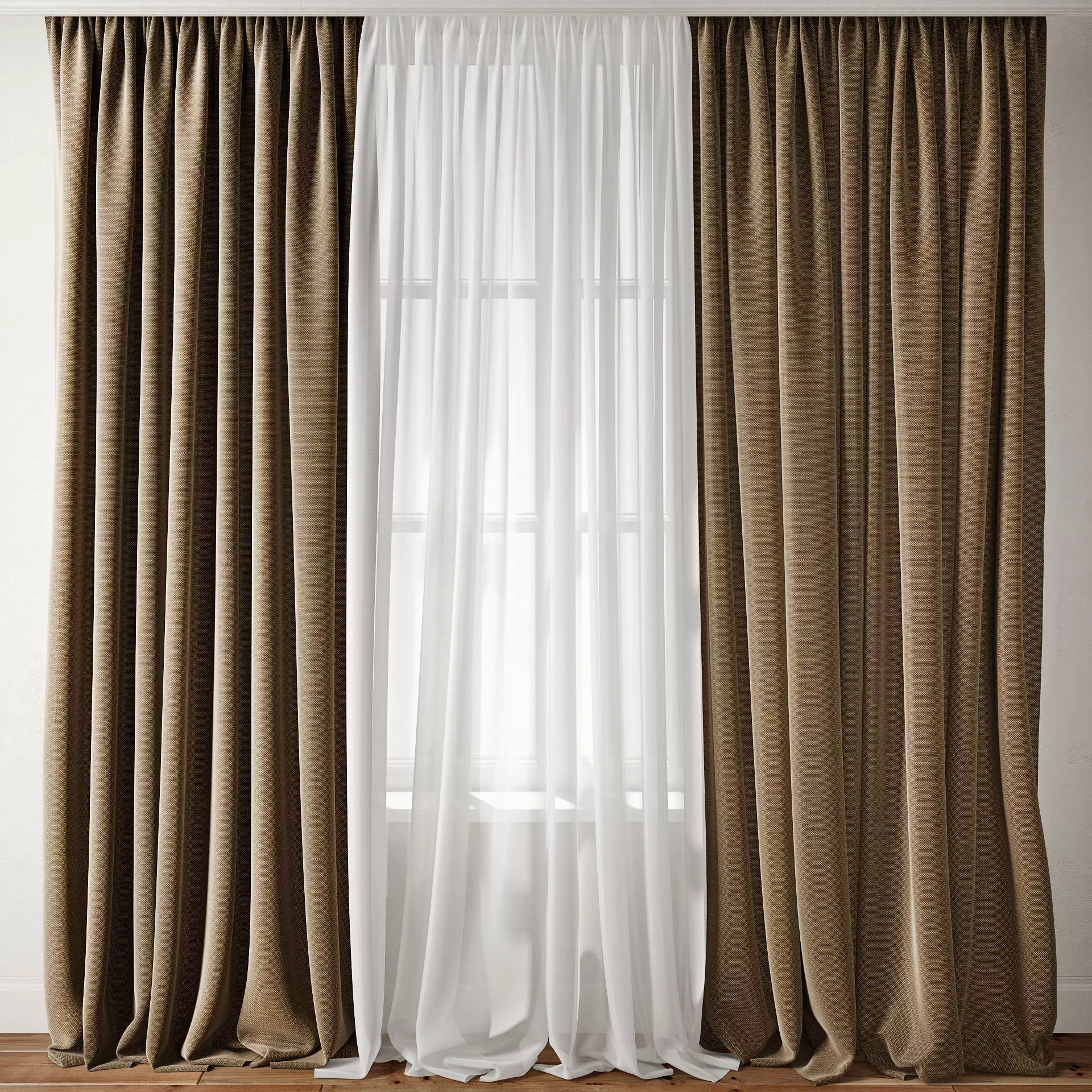 Curtain 101 3D model_0