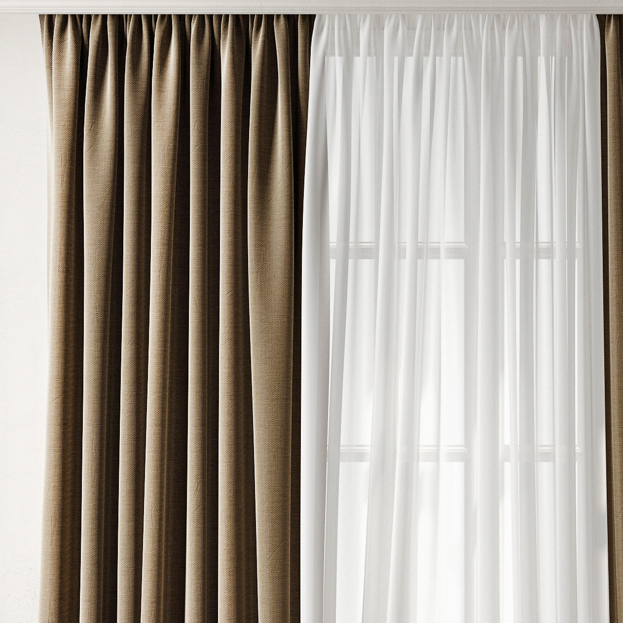 Curtain 101 3D model_4