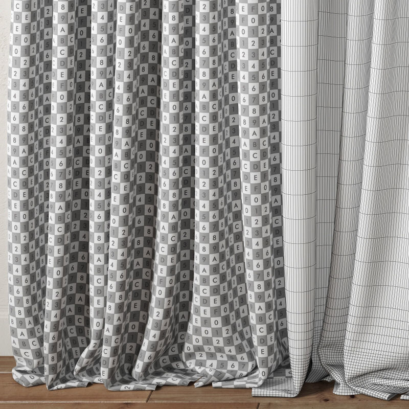 Curtain 101 3D model_2