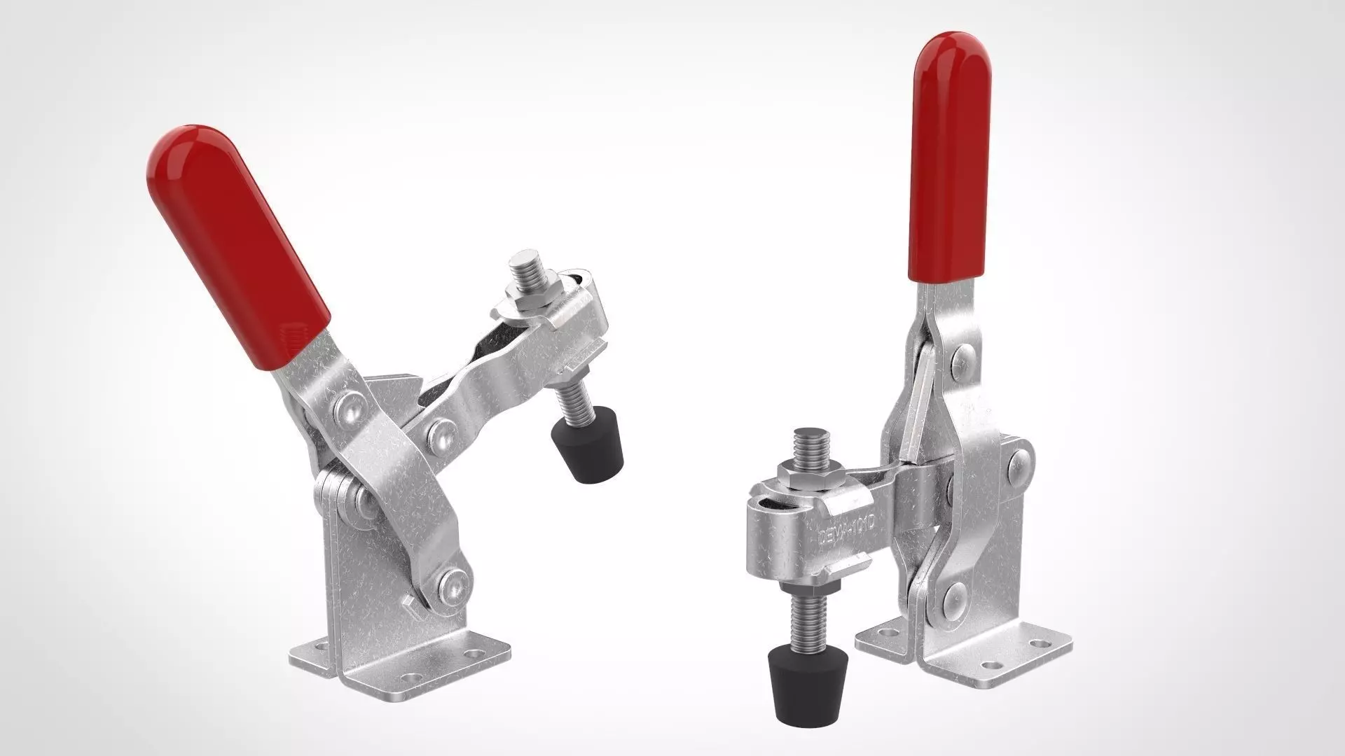 machine clamp 3D print model_0