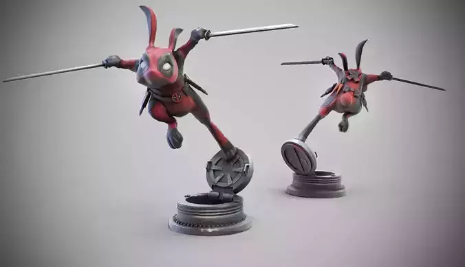 BunnyPool the Rabbit Merc