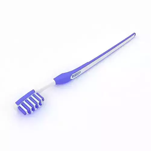 toothbrush Low-poly 3D model