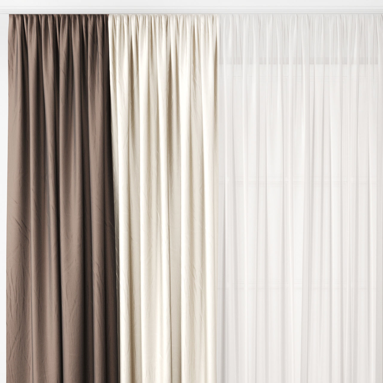 Curtain 103 3D model_3