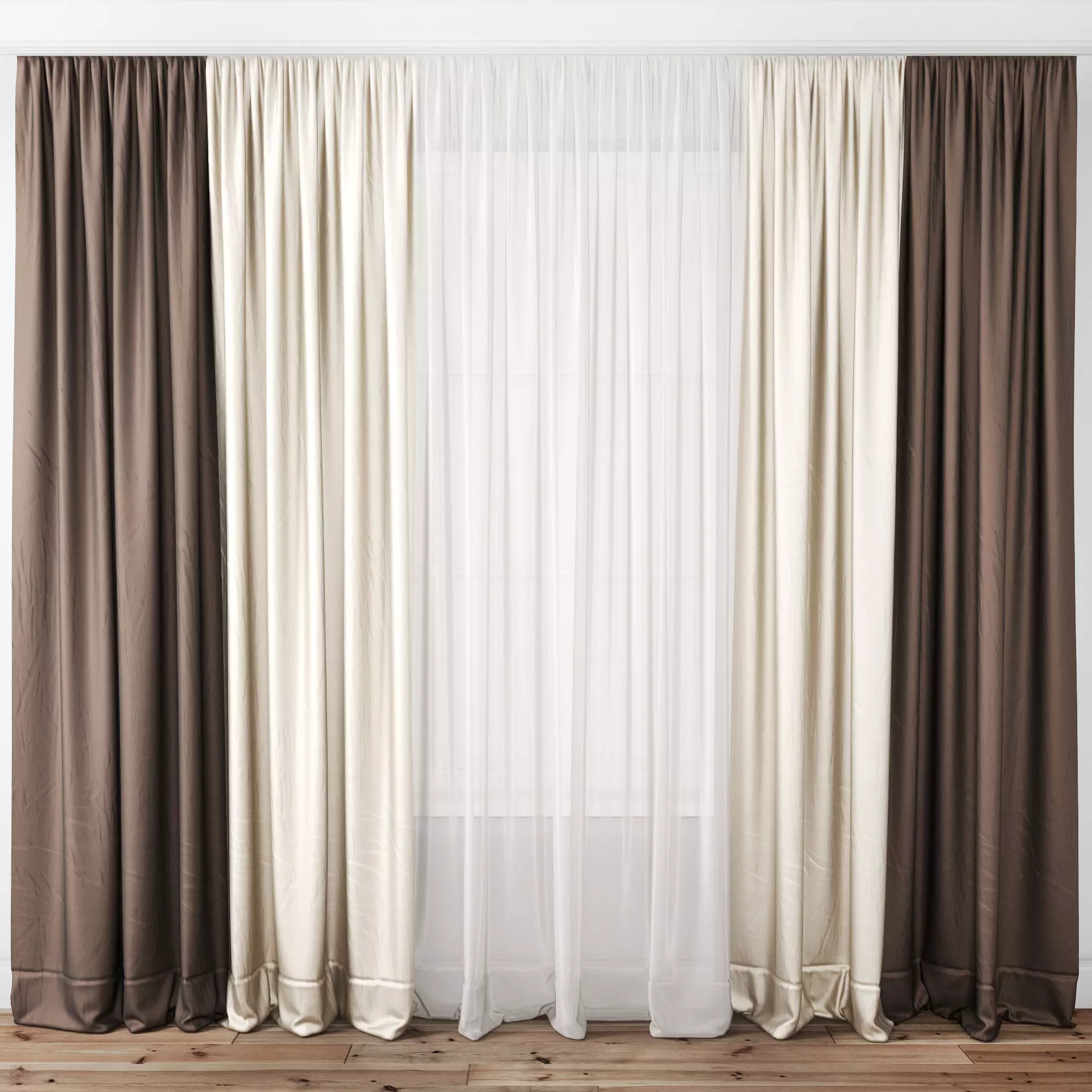 Curtain 103 3D model_0