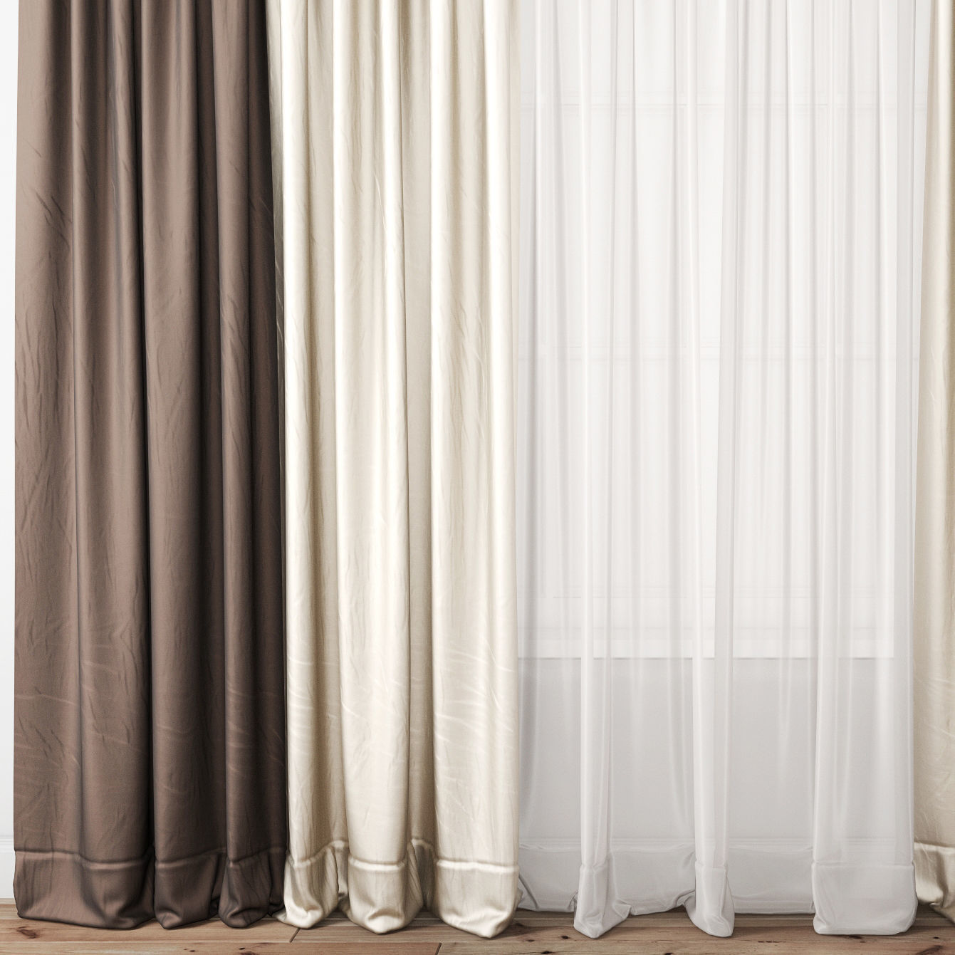 Curtain 103 3D model_4