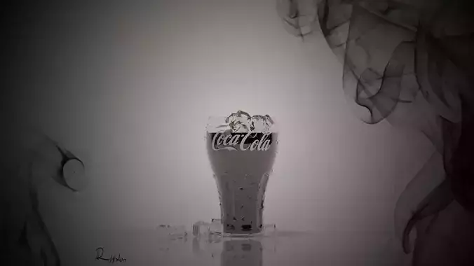 Glass Coca Cola