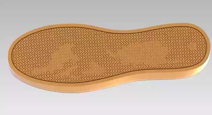 shoe sole 3D print model