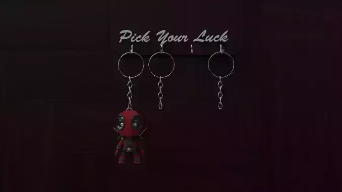 Deadpool Toy Key-chain 