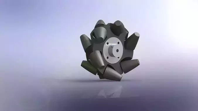 Mecanum Wheel Free 3D model
