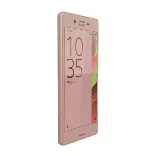 SONY XPERIA X ROSE GOLD 64GB 3D model