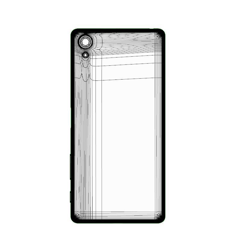 SONY XPERIA X ROSE GOLD 64GB 3D model_11