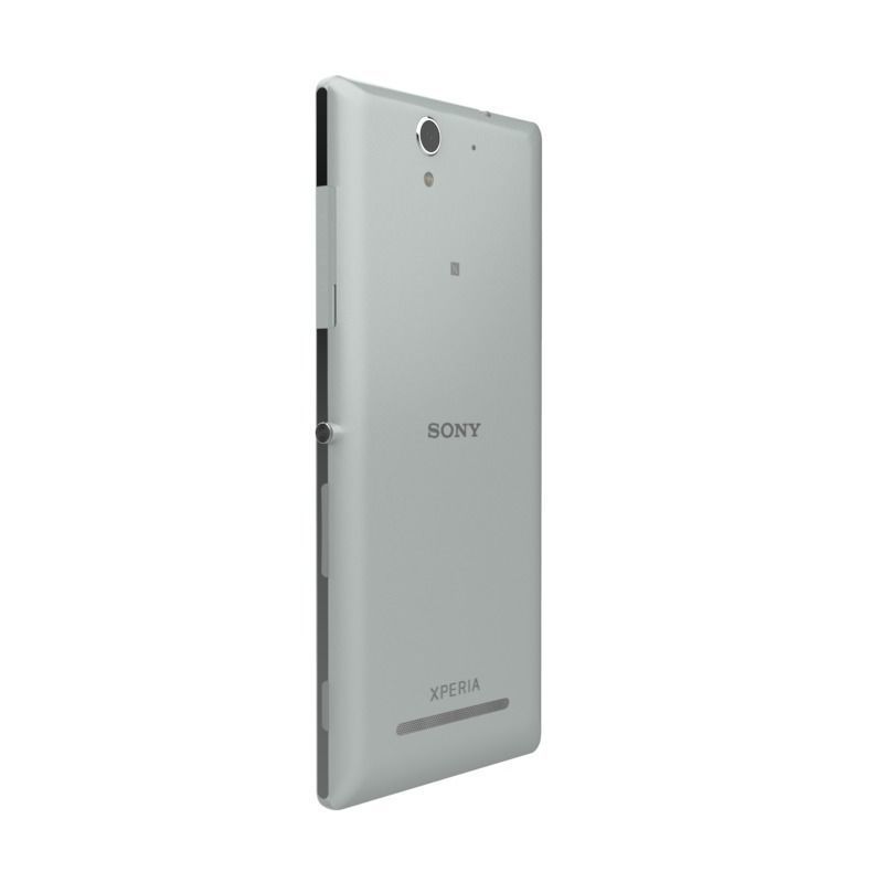 SONY XPERIA C3 GSM PHONE DUAL SIM WHITE 3D model_3